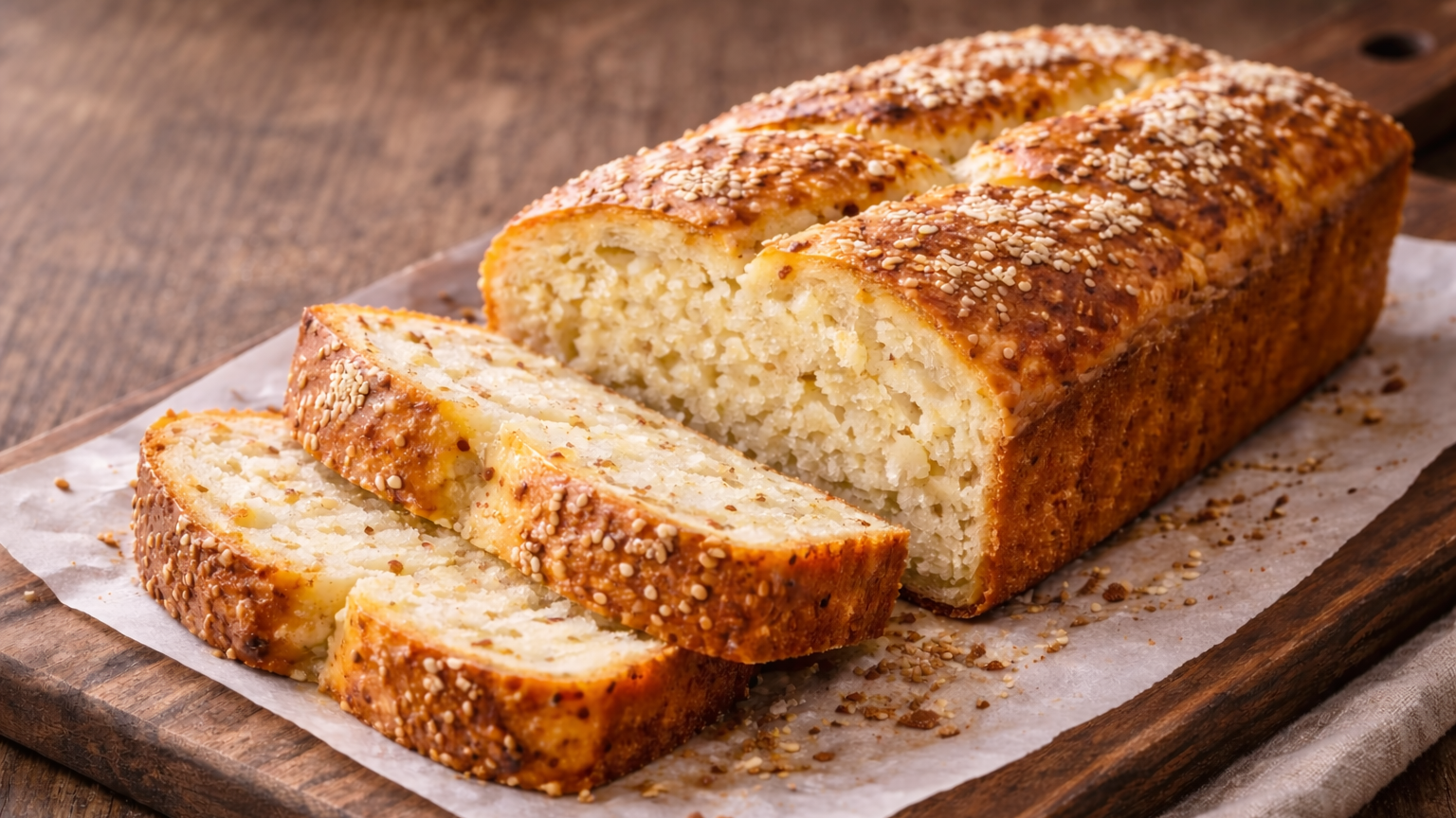 Plumcake salato al pecorino e olio EVO