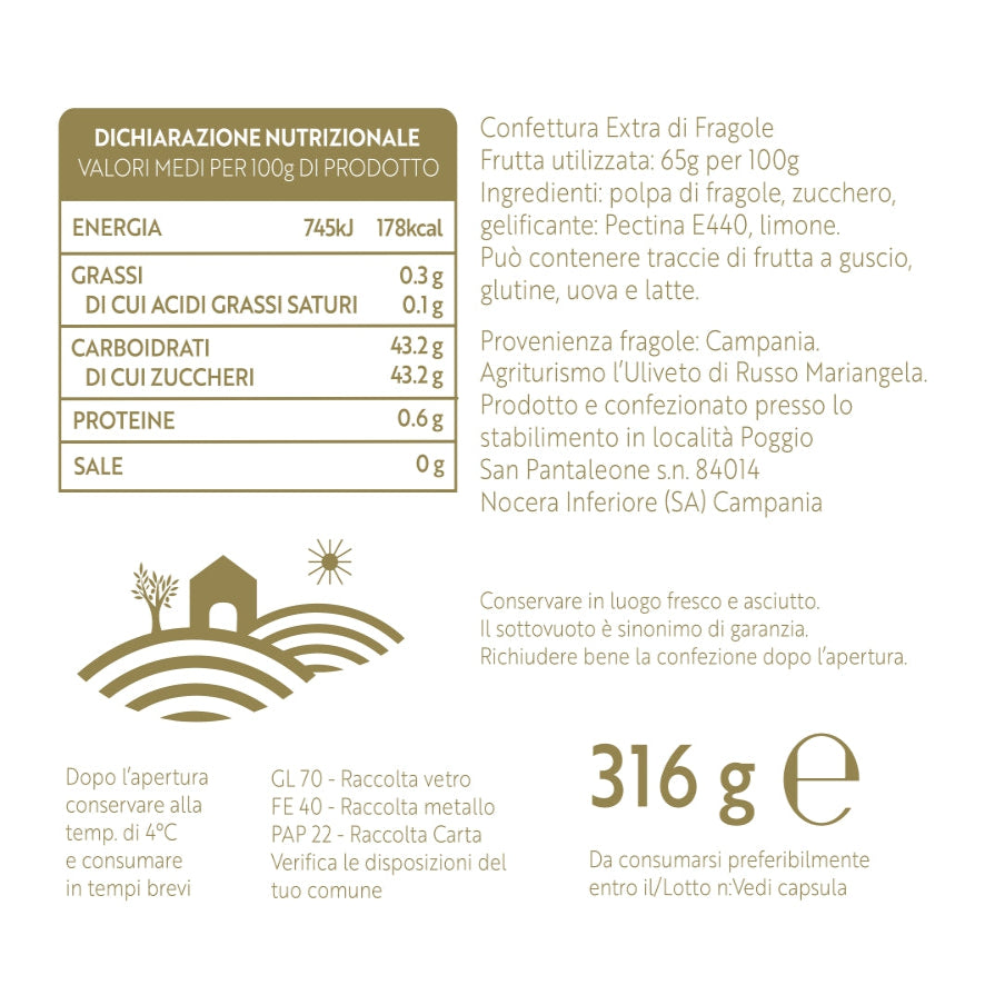 Confettura di fragole